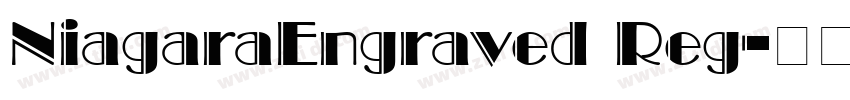NiagaraEngraved Reg字体转换